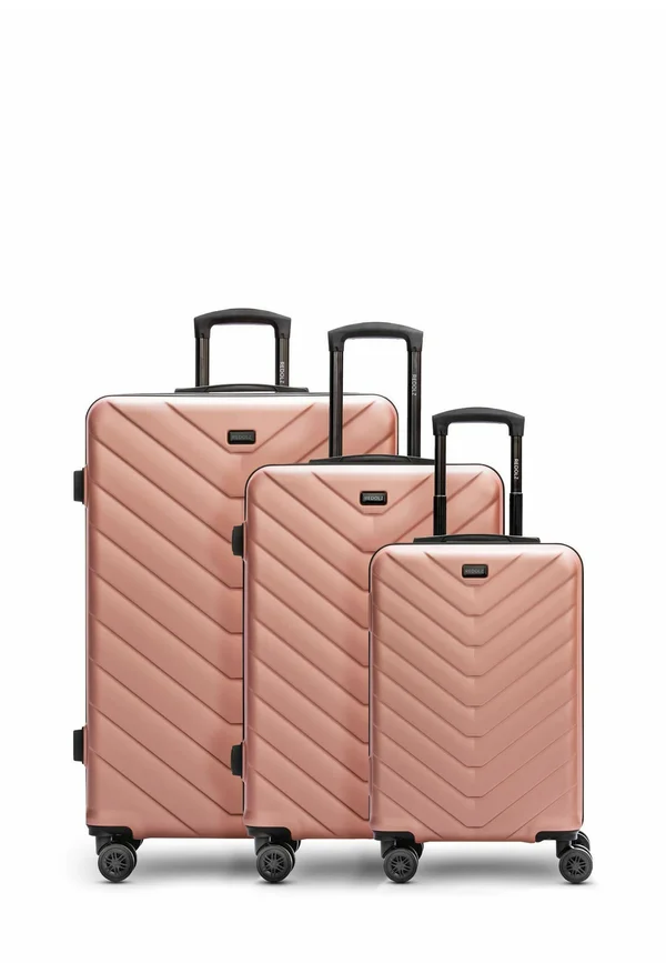 ESSENTIALS 3-SET TEILIG - Luggage set - rose