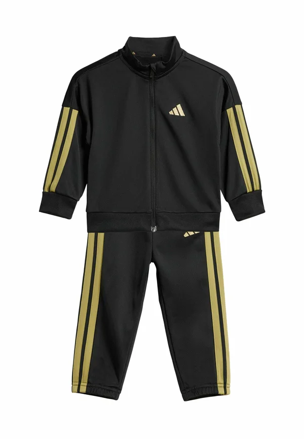 ESSENTIALS CLIMACOOL TRACKSUIT INFANT SET UNISEX - Tracksuit - black   gold metallic