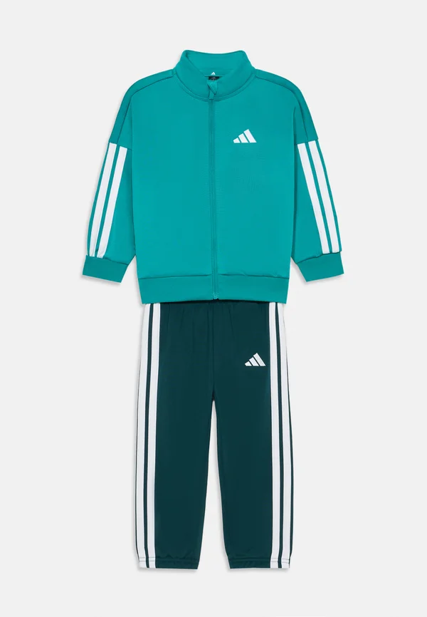 ESSENTIALS CLIMACOOL TRACKSUIT INFANT SET UNISEX - Tracksuit - pure teal/white