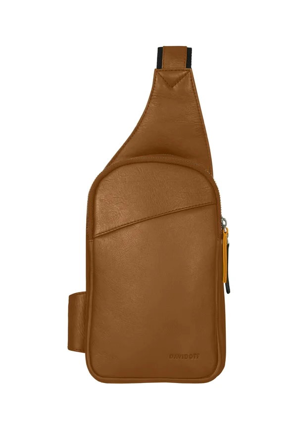 ESSENTIALS  - Cross body bag - cognac