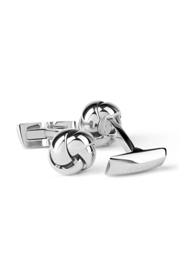 ESSENTIALS - Cufflinks - rhodium