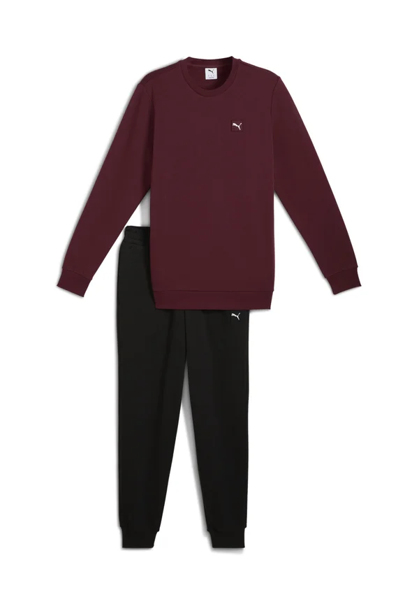 ESSENTIALS ELEVATED SET - Tracksuit - ruby shimmer