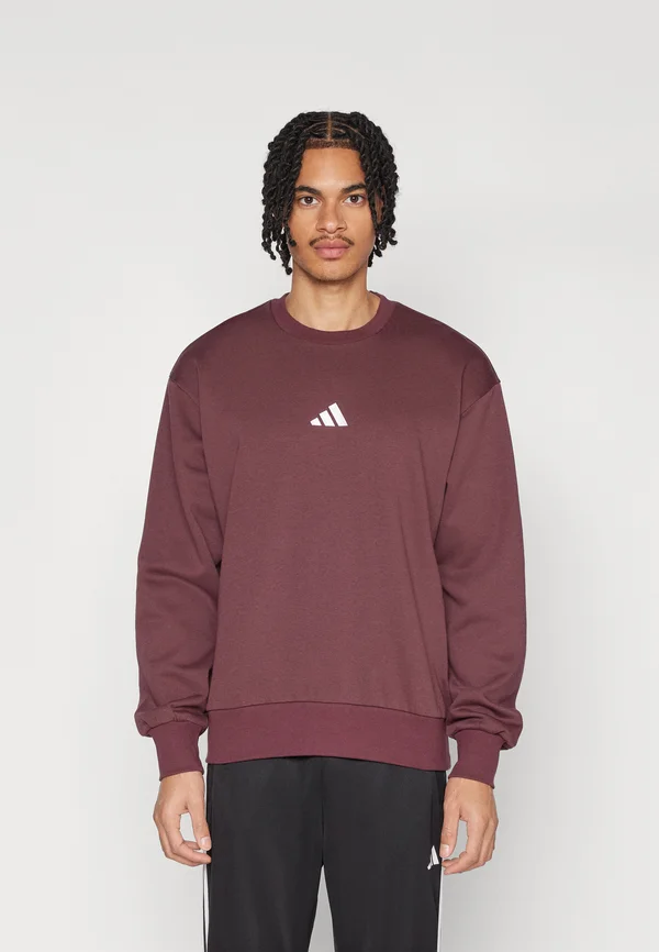 ESSENTIALS FEELCOZY - Sweatshirt - aurora ruby/white
