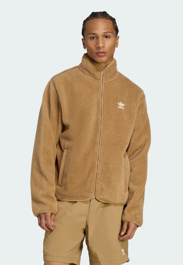 ESSENTIALS - Fleece jacket - cardboard