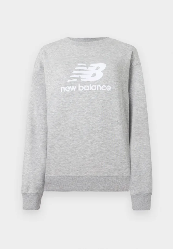 ESSENTIALS FRENCH LOGO CREW UNISEX - Sweatshirt - athletic grey