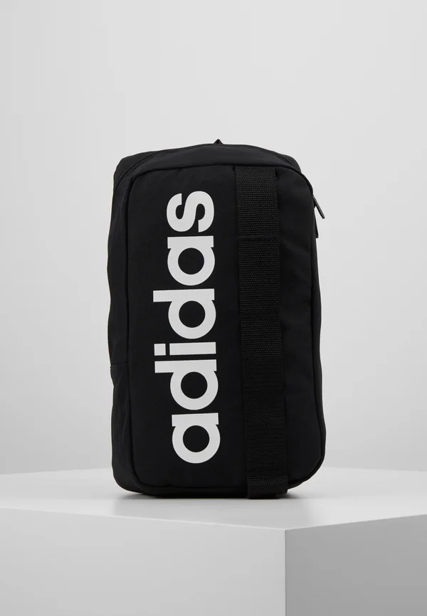 ESSENTIALS LINEAR SPORT CROSS BODY BAG - Cross body bag - black/white