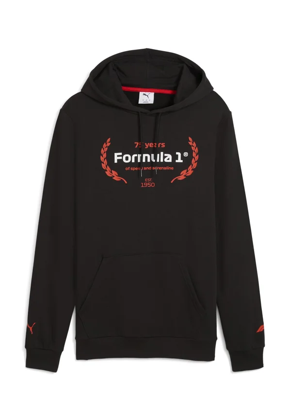 ESSENTIALS LOGO GRAPHIC - Hoodie - black