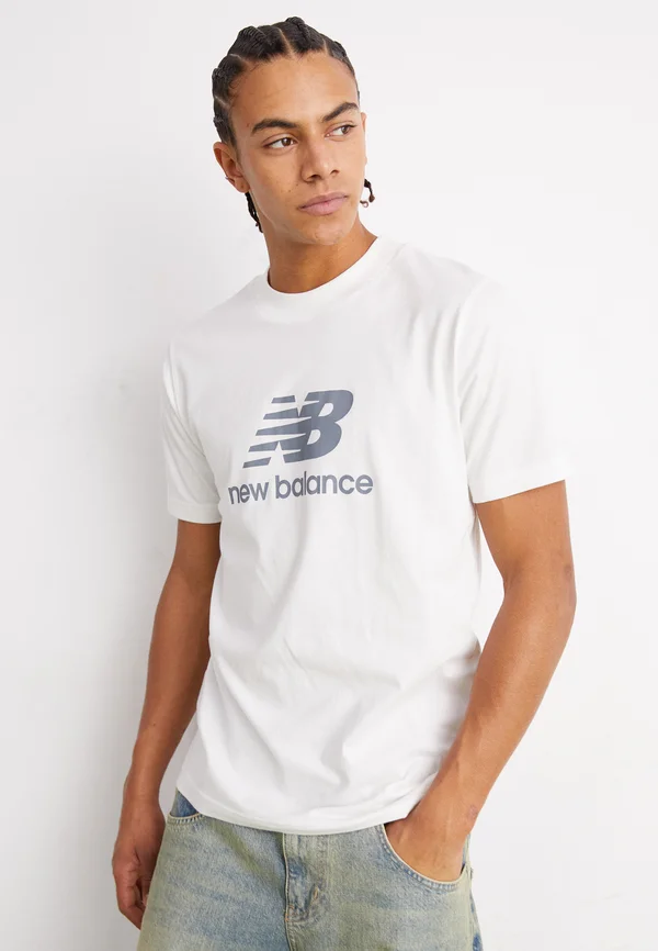 ESSENTIALS LOGO UNISEX - Print T-shirt - white