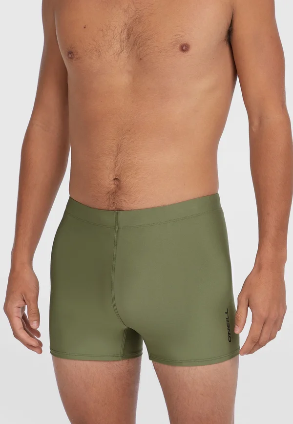 ESSENTIALS RACER - Swimming trunks - deep lichen green