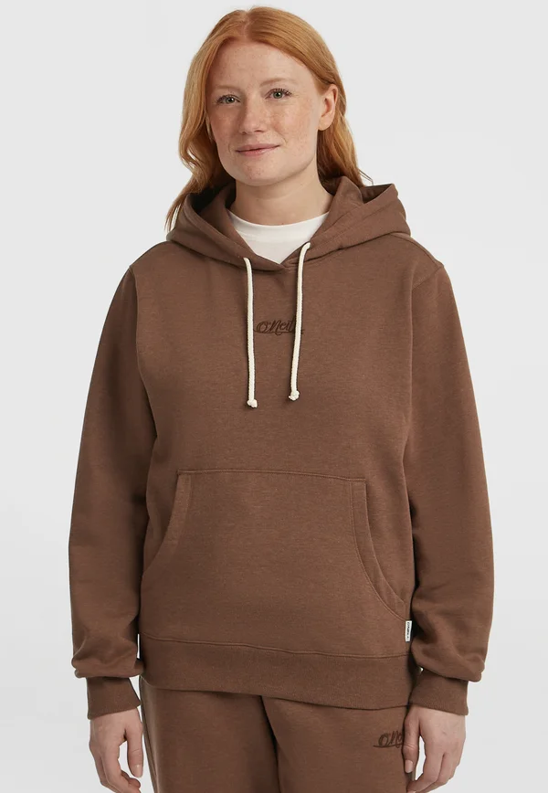 ESSENTIALS SCRIPT - Hoodie - hazel spice