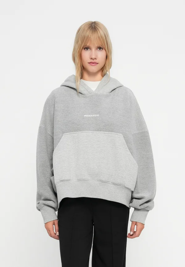ESTELA OVERSIZED INSIDE-OUT - Hoodie - heather grey