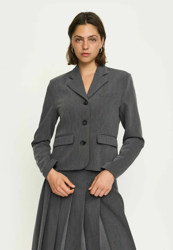 ESTER  - Blazer - charcoal melange