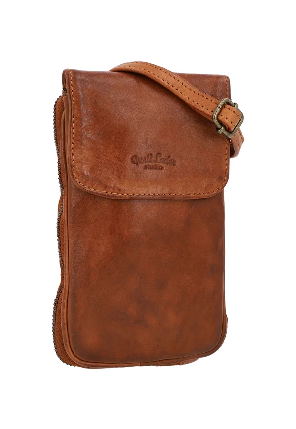 ESTERA - Cross body bag - cognac
