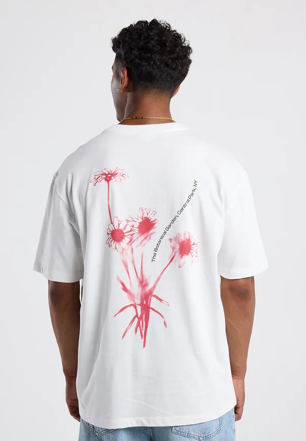 EVAN - Print T-shirt - ivory