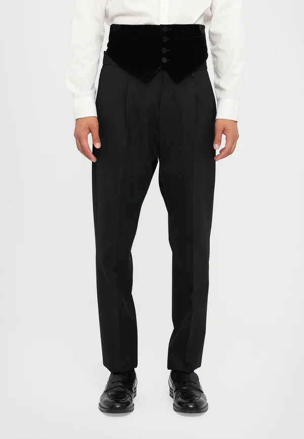 EVENING - Waistcoat - black