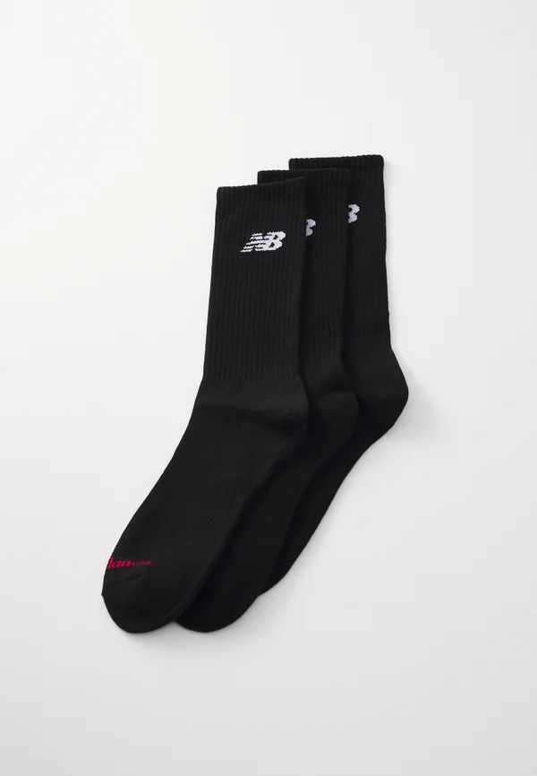 EVERYDAY CREW UNISEX 3 PACK - Socks - black