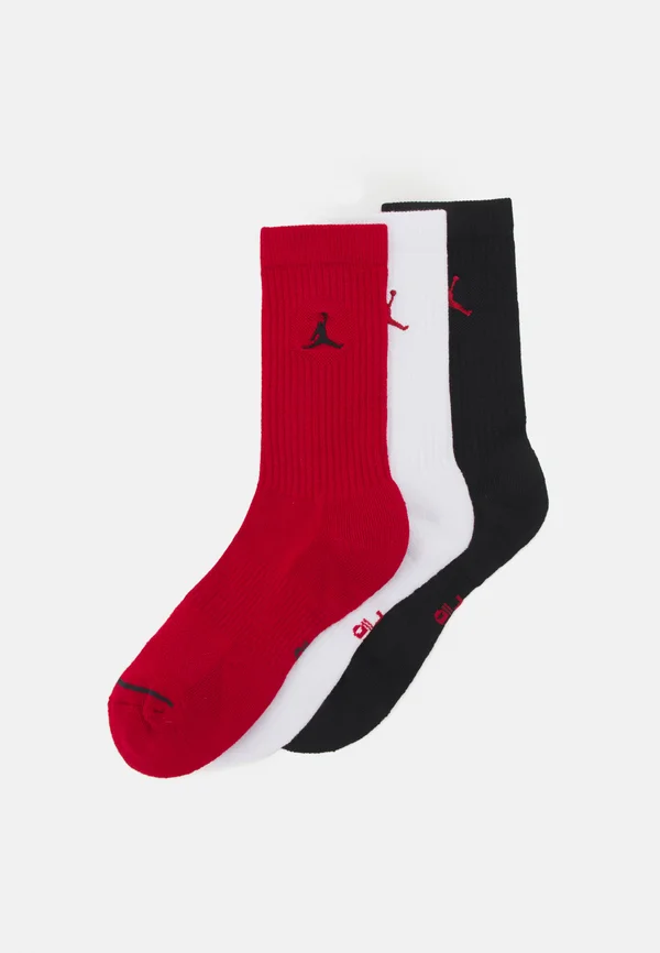 EVERYDAY CUSH CREW 3 PACK UNISEX  - Sports socks - gym red/black/white