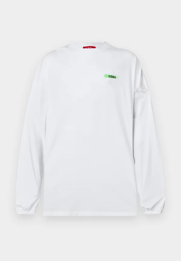 EVERYTHING COUNTS OVERSIZED LONG SLEEVE UNISEX - Long sleeved top - white