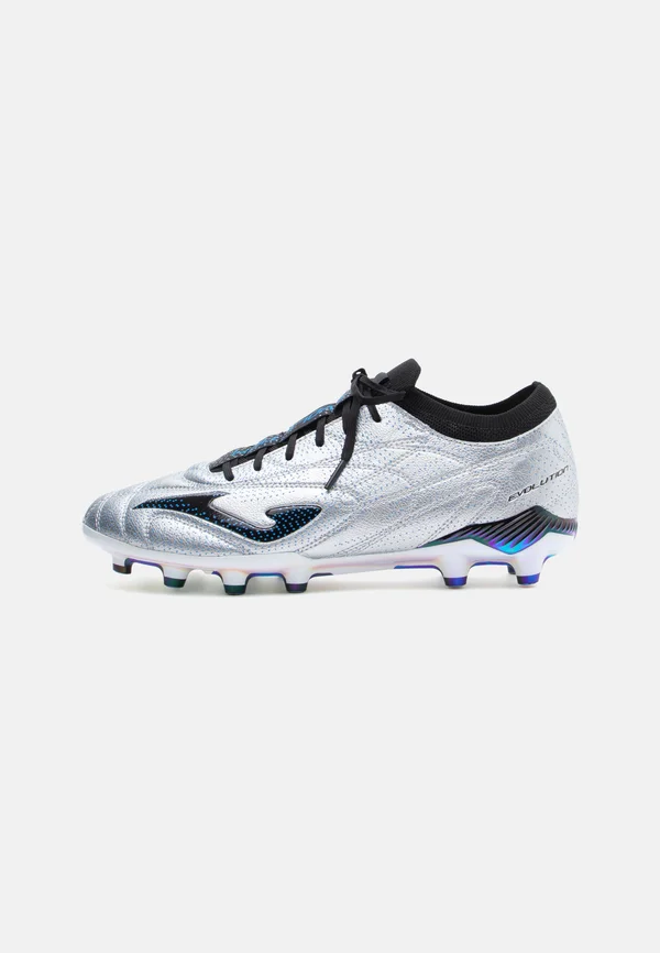EVOLUTION TOP - Turf football boots - silver-coloured