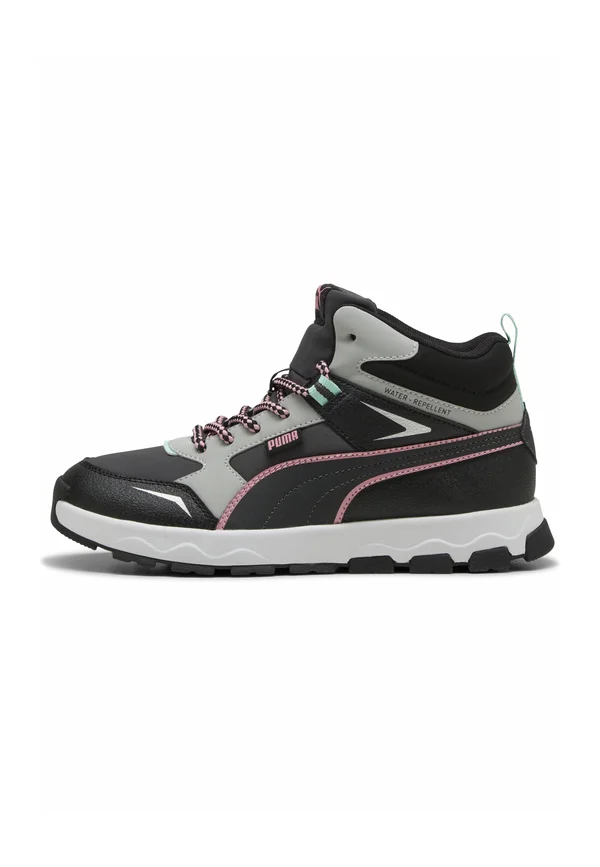 EVOLVE TRAIL JR - Mountain shoes - dusky gray-pinkscape- black