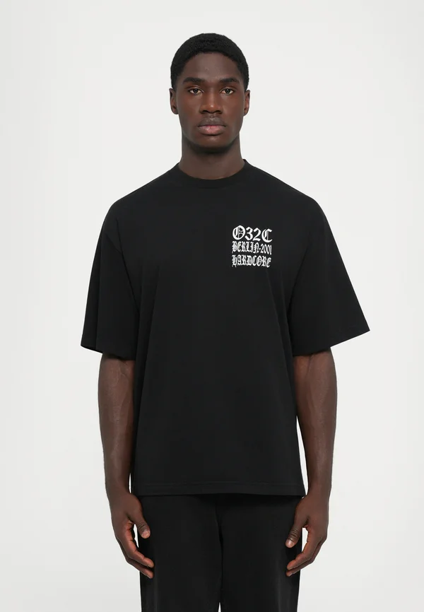 EXCLUSIVE HARDCORE UNISEX - Print T-shirt - black