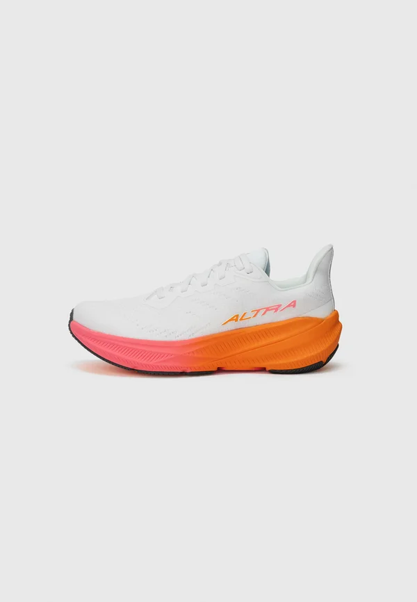 EXPERIENCE FLOW 2 - Trail running shoes - white/orange