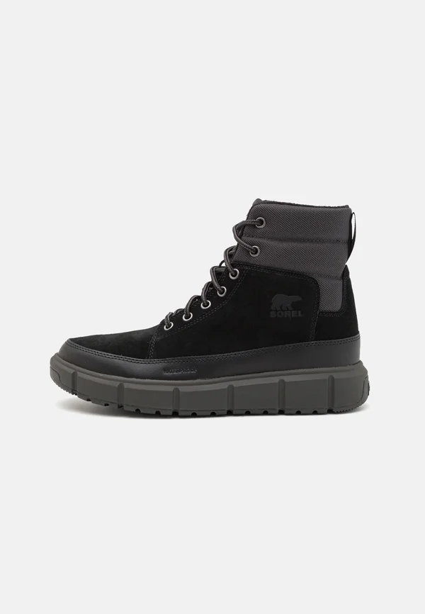 EXPLORER III BOOT WP - Lace-up ankle boots - black/jet