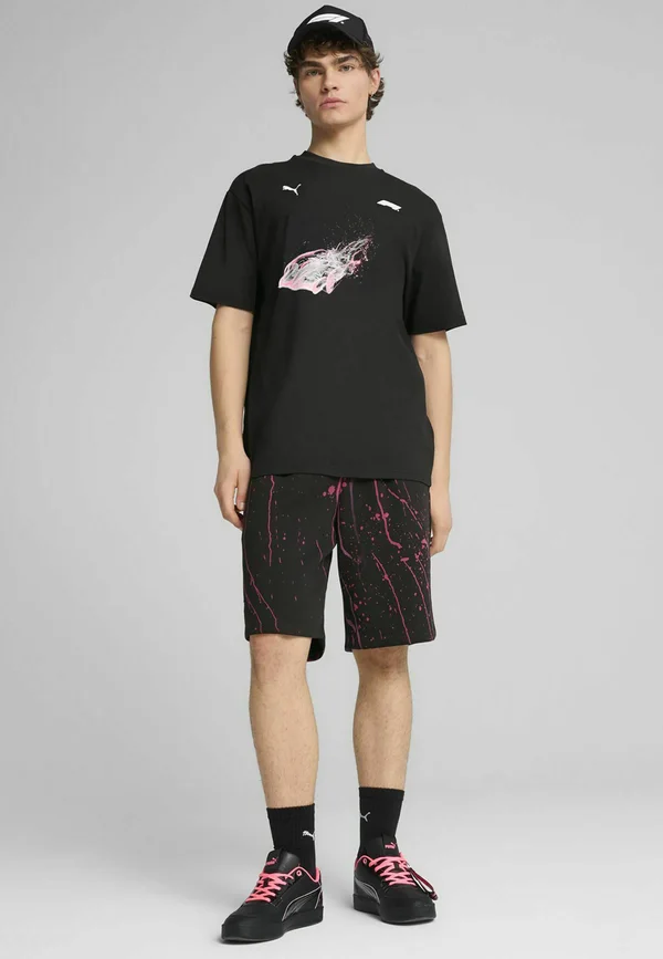 F1 GRAPHIC - Print T-shirt - black