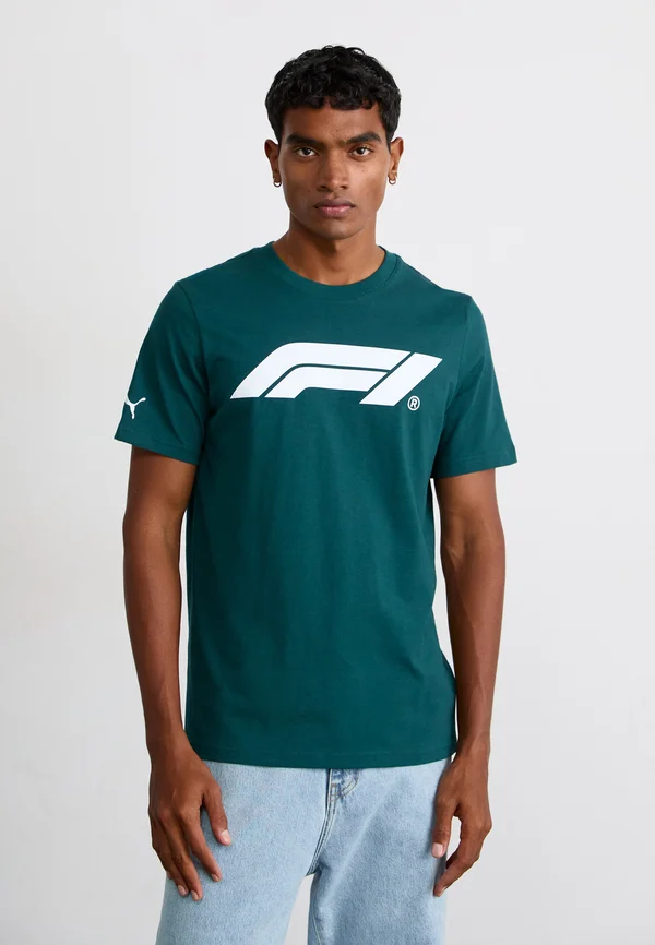 F1 LOGO TEE  - Print T-shirt - green terrain