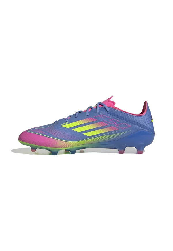 F50 ELITE ARTIFICIAL GRASS - Football boots artificial grass - blue fusion   lucid lemon   lucid pink