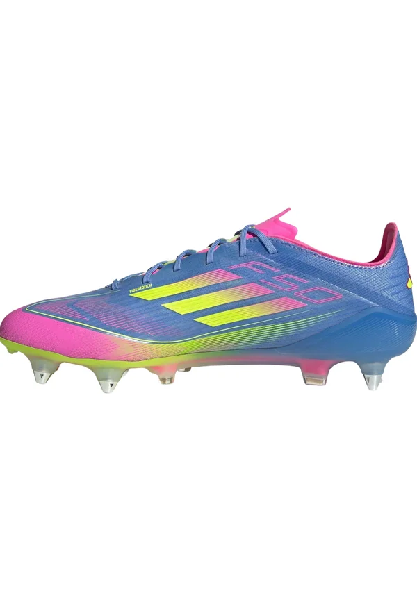 F50 ELITE SOFT GROUND - Soft-ground football boots - blue fusion   lucid lemon   lucid pink