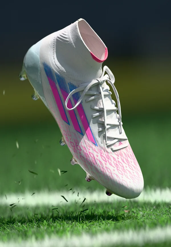 F50 SPARKFUSION ELITE W MID FIRM GROUND / ARTIFICIAL GROUND FOOTBALL BOOTS - Firm-ground football boots - footwear white/lucid pink