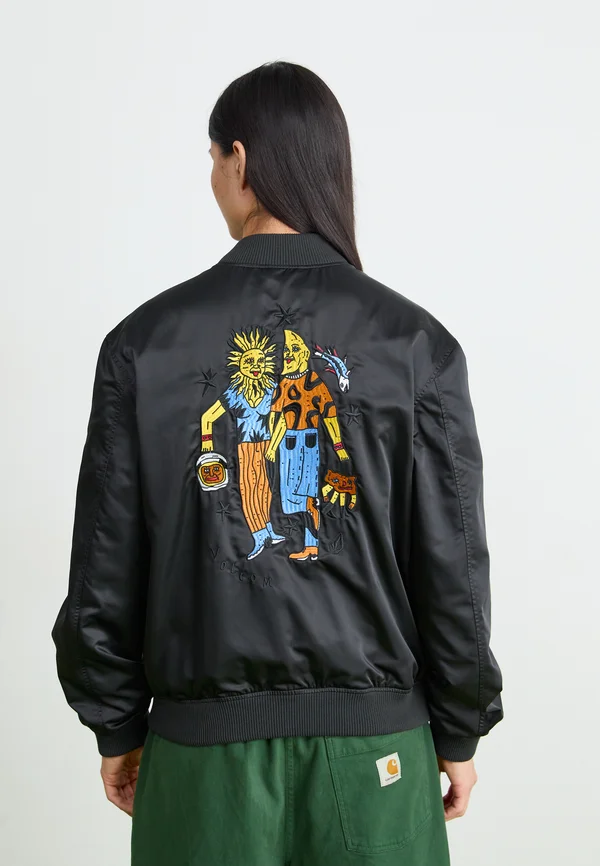 FA BOB MOLLEMA - Bomber Jacket - black