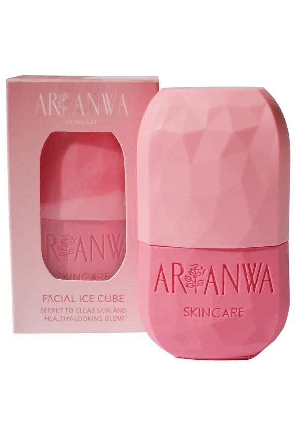 FACIAL ICE CUBE - MASSAGE ROLLER TOOL - Gua sha & rollers - light pink