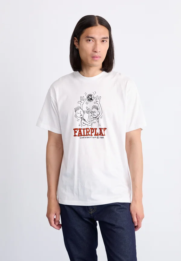 FAIRPLAY - Print T-shirt - white