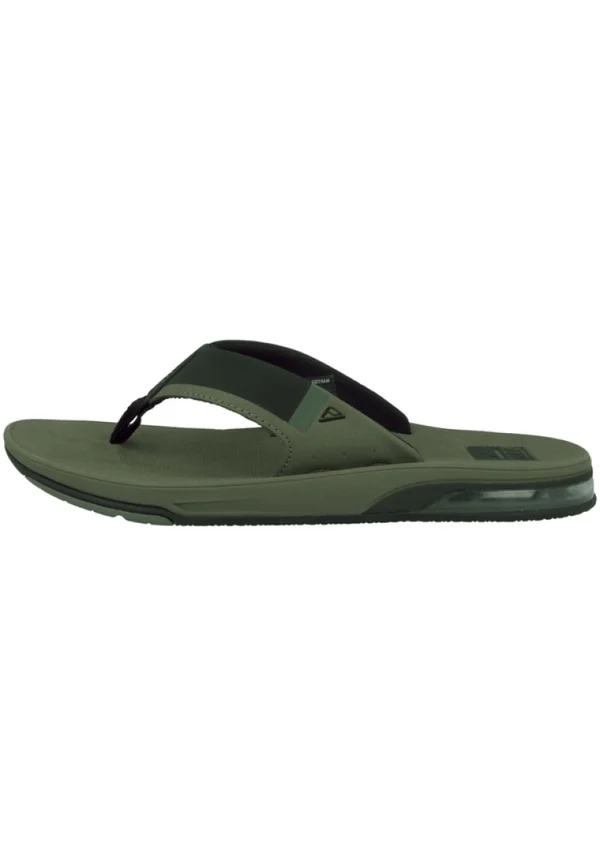 FANNING LOW - T-bar sandals - olive