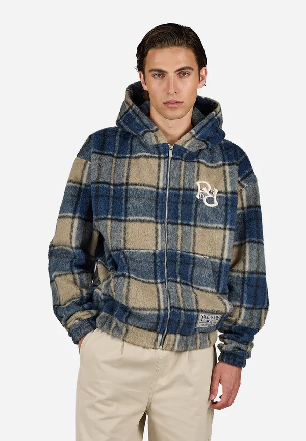 FAREN OVERSIZED JACKET - Summer jacket - indigo/navy/stone