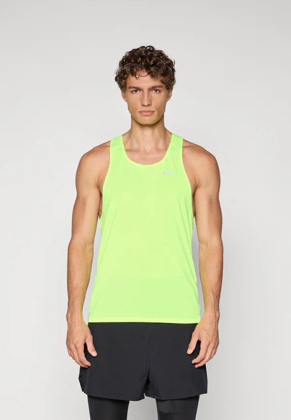 FAST SINGLET - Top - volt/reflective silver-coloured