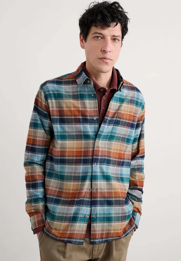 FATHOMER - Shirt - orange - root cellar light wade