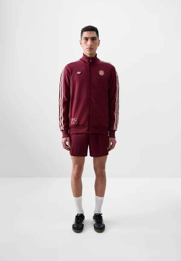 FC BAYERN MUENCHEN ICON JACKET - Club wear - shadow red