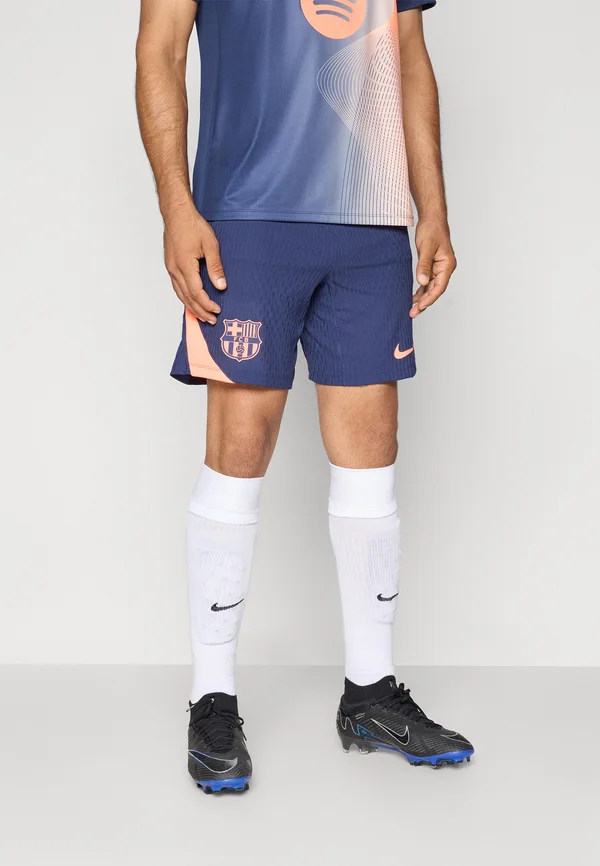 FCB MNK DFADV STRKELT SHRTKZ3R - Club wear - midnight navy/bright mango