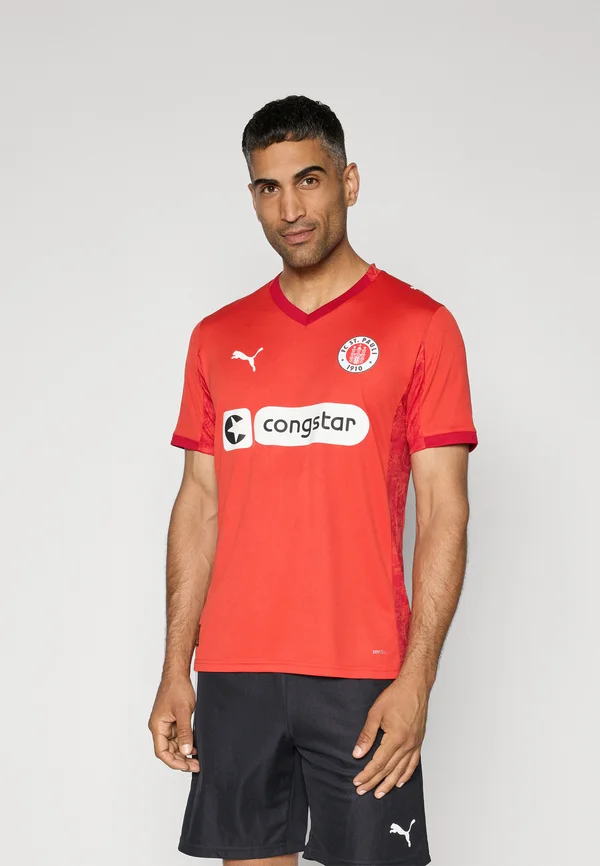 FCSP FOURTH - Club wear - burnt red/white