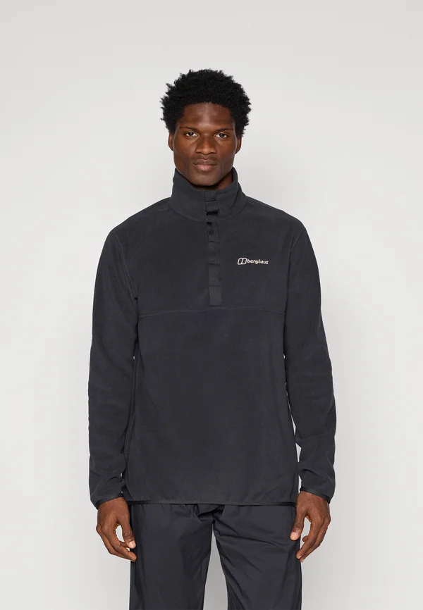 FELLTOP SNAP - Fleece jumper - black