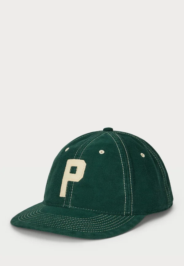 FELT-PATCH CHAMOIS BALL CAP  - Cap - college green