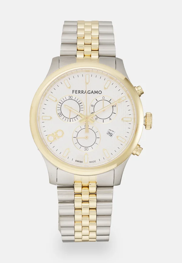 FERRAGAMO DUO CHRONO - Chronograph watch - bi-tone