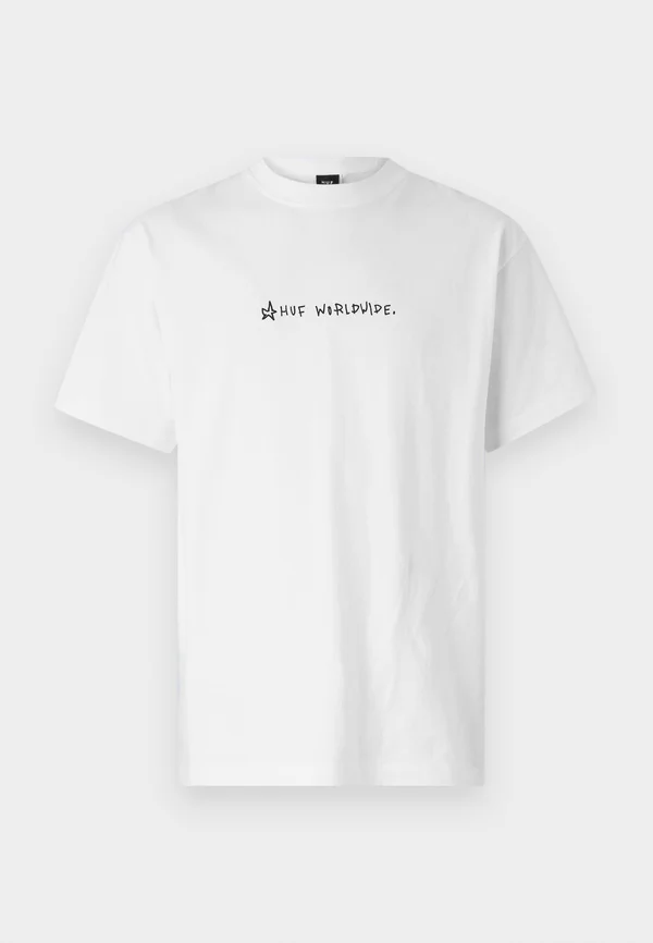 FERRELL TEE UNISEX - Print T-shirt - white