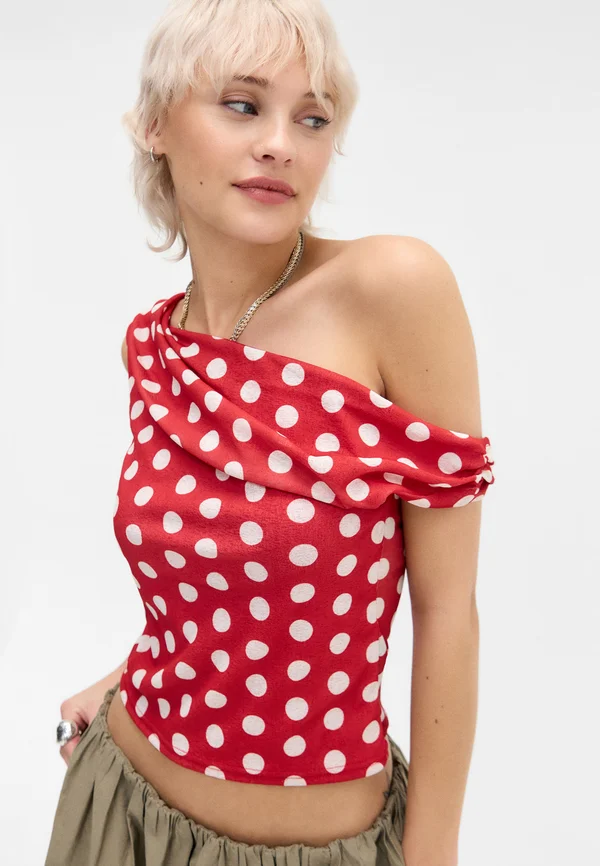 FIA SPOT - Print T-shirt - red