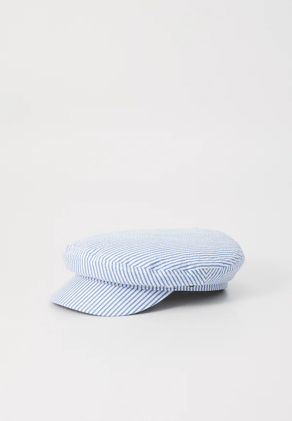 FIDDLER UNISEX - Beanie - off white/blue