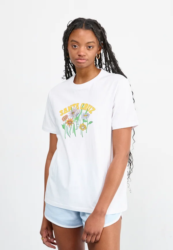 FIELD STRIP  - Print T-shirt - white