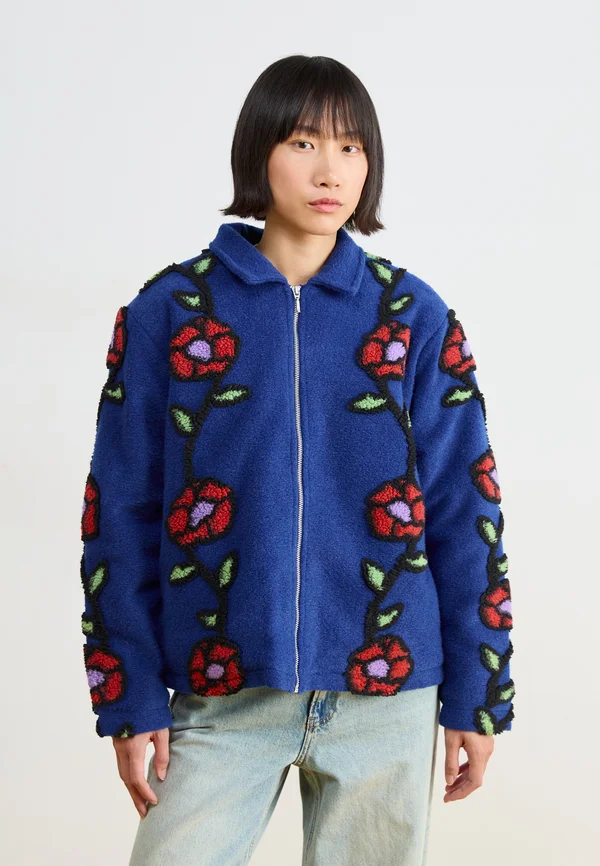 FIELDS JACKET - Winter jacket - deep blue multi